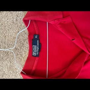 Vintage Red Polo by Ralph Lauren